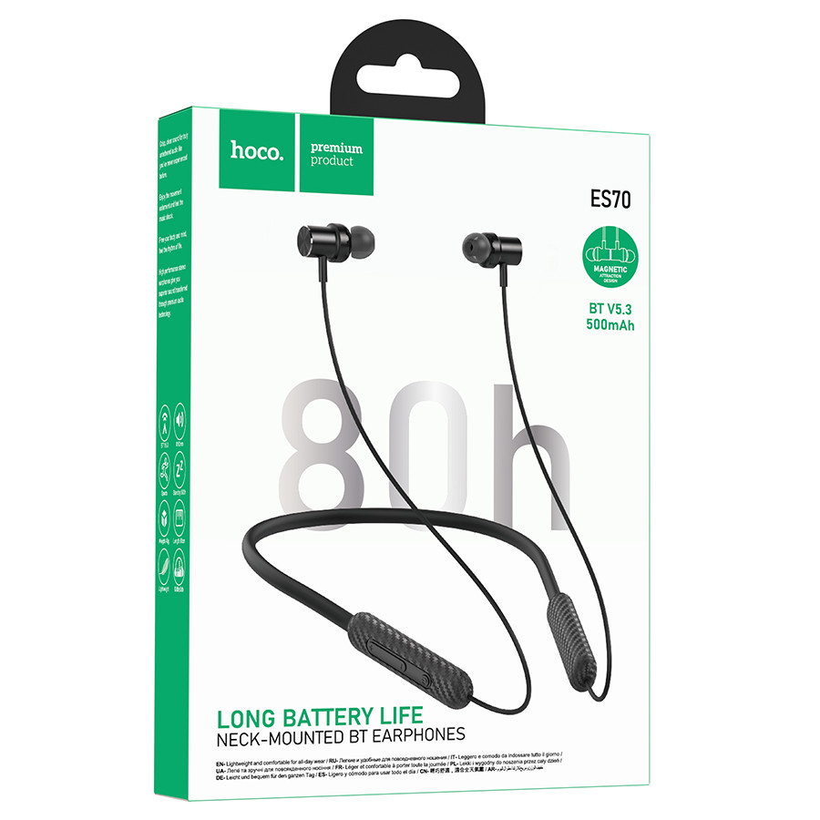 Hoco ES70 Long Battery Life Bluetooth Neckband