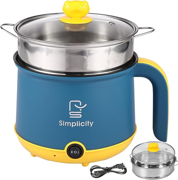 Simplicity Portable Electric Multicooker Cooking Pot