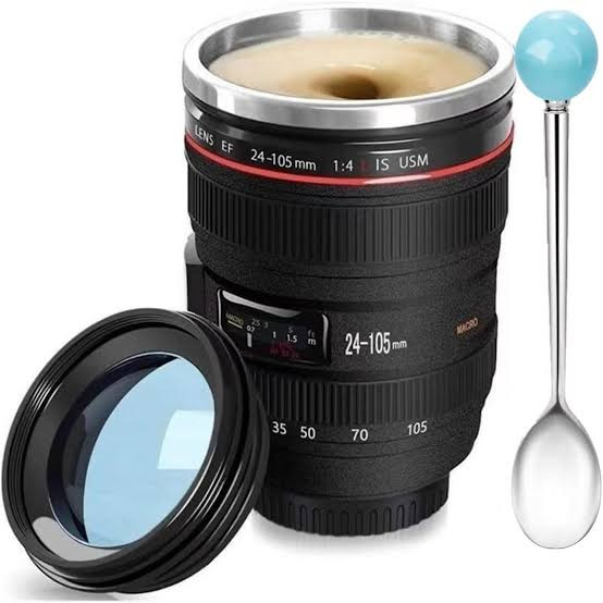 Camera Lens Mug - Unique Camera Lens-Shaped Mug For Stylish Beverage Enjoyment - Mug