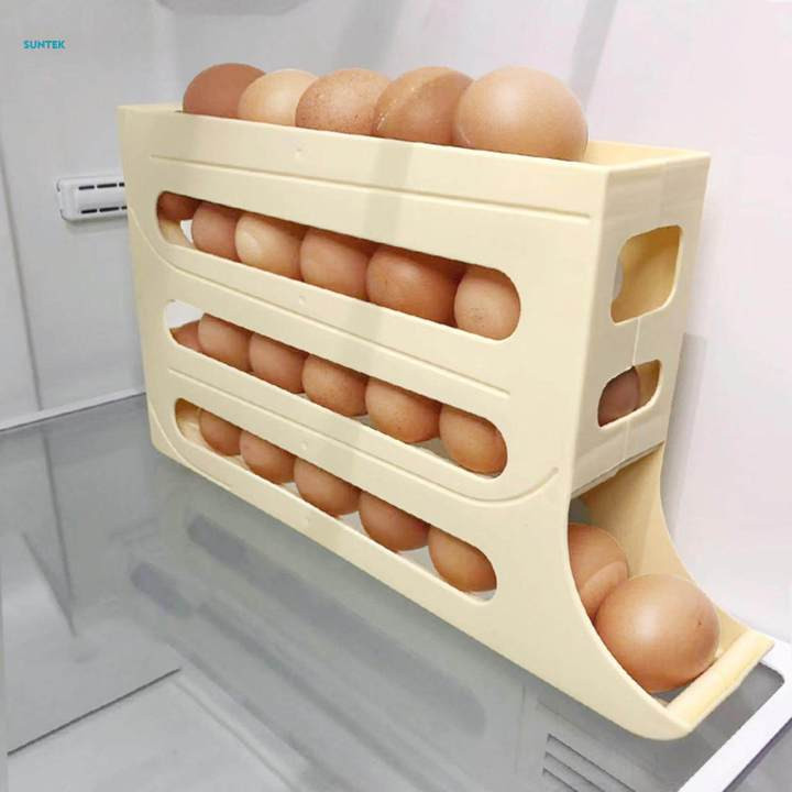 4-Layer Automatic Rolling Egg Box
