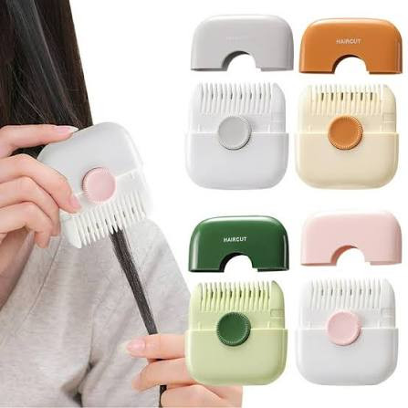 Baby hair-cutting 2 In 1 Hair Cutting Trimmer Baby Hair Cut And Hairdressing Comb Trim Bangs And Broken Hair Bangs Trimmer