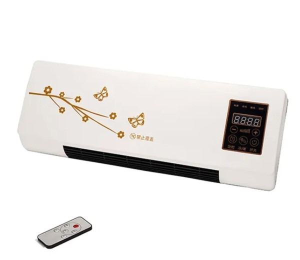 Room Heater Portable Smart wall mounted Winter Heating Electric Air Heater Fan PTC Ceramic with Remote Control