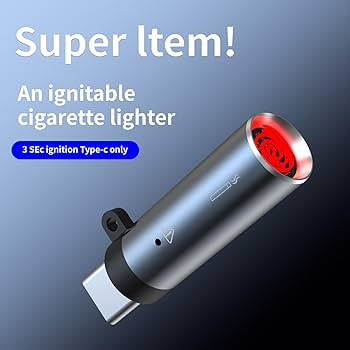 Portable Cigarette Lighter Type-C