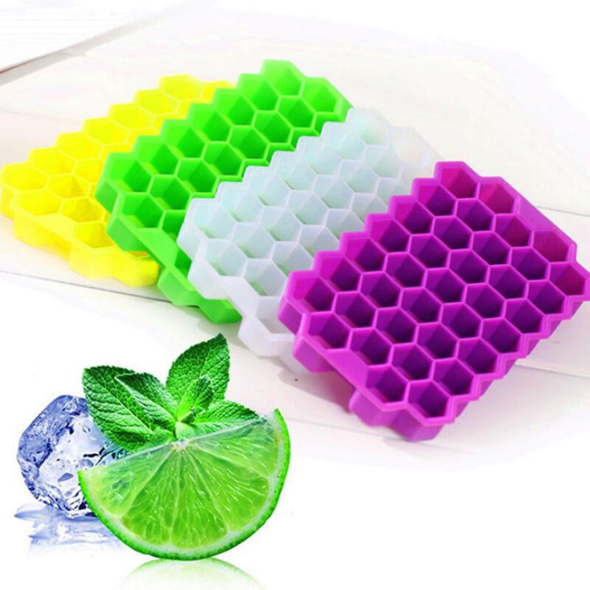 Silicone Ice Cube Tray 37 Cavity Ice-making Box