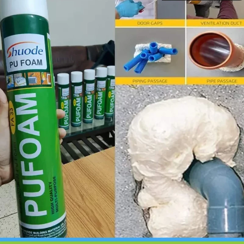 PU Foam Polyurethane Foam Expanding Spray